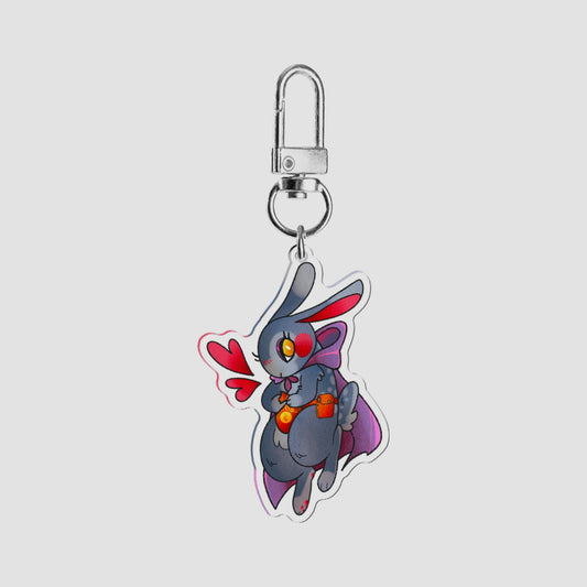 Rogue Bunny - Original - 2.75” Acrylic Keychain