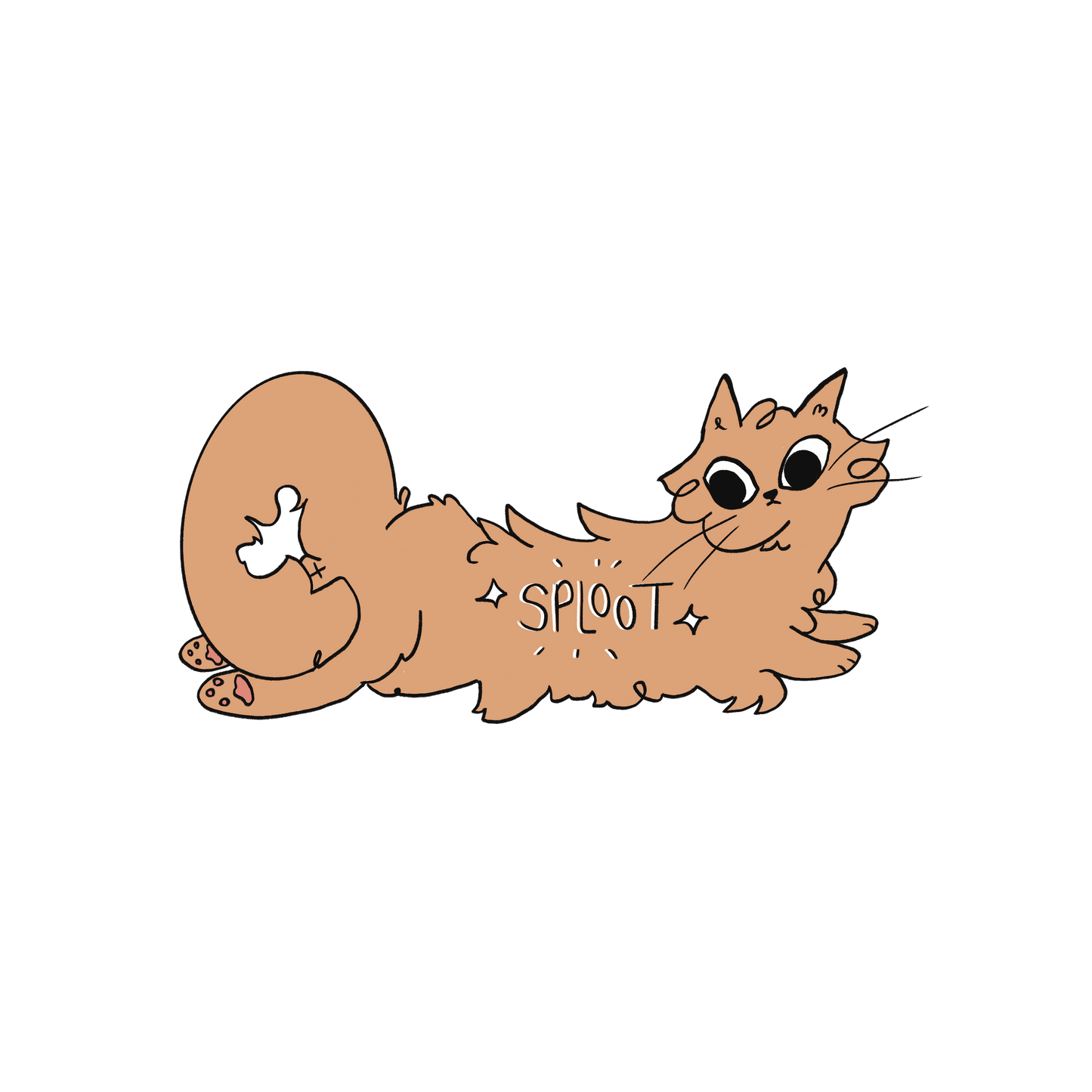 Sploot - Original - 2.5” Sticker