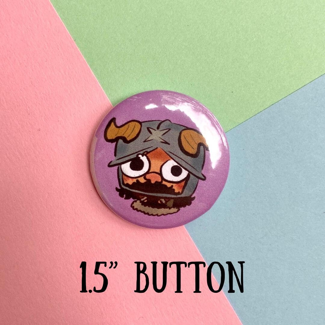 Senshi - Dungeon Meshi / Delicious in Dungeon - 1.5” Button